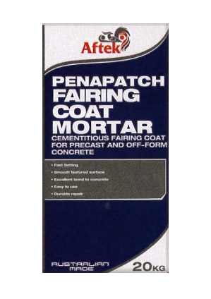 AFTEK CEMENT BASED REPAIR MORTAR FAIRING COAT MORTAR 20 KG